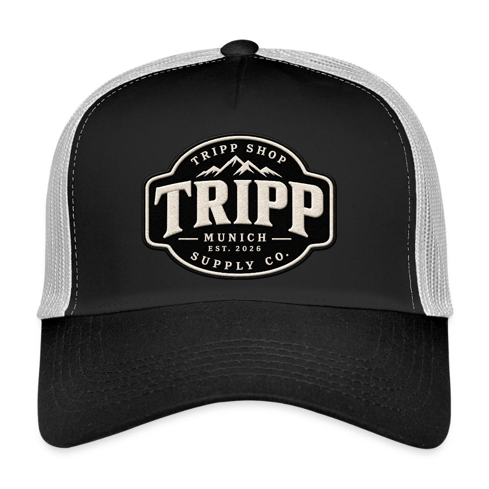 Trucker Cap Tripp - Schwarz/Steingrau