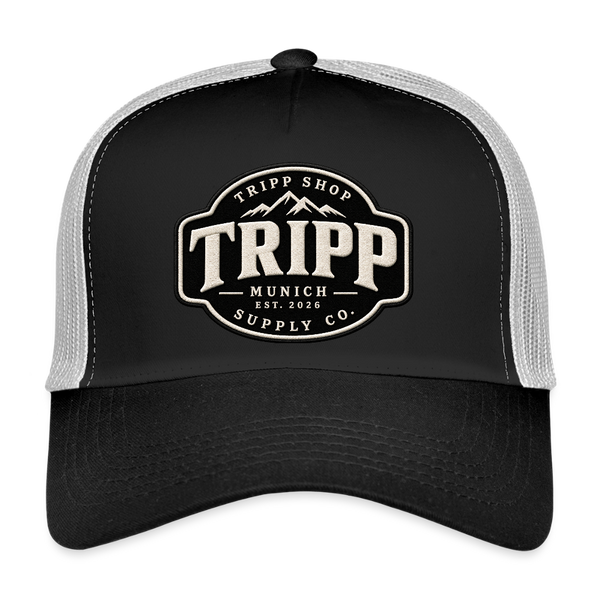 Trucker Cap Tripp - Schwarz/Steingrau