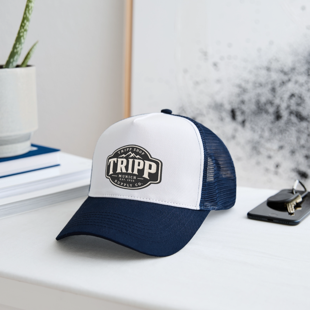 Trucker Cap Tripp - Weiß/Navy