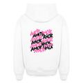 Oversized Heavyweight Unisex AMOR Hoodie - Weiß