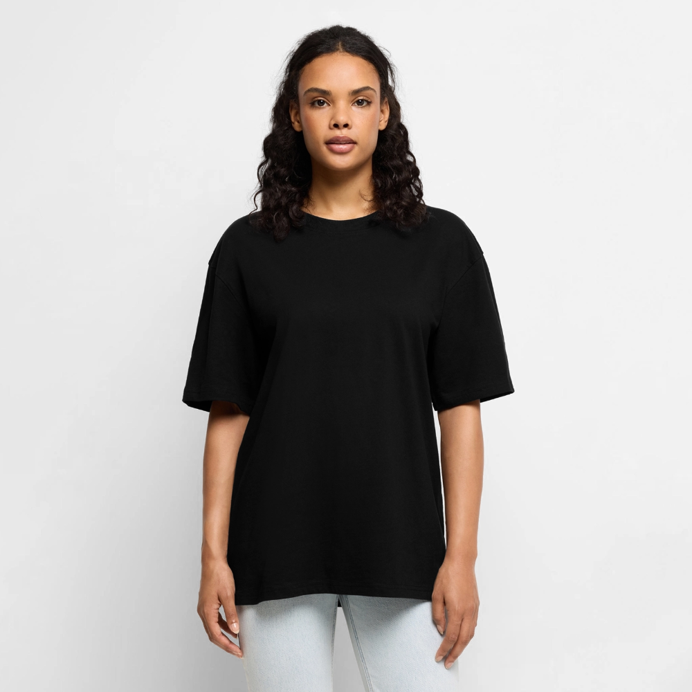 Unisex Oversized Bio T-Shirt Become a legend - Schwarz