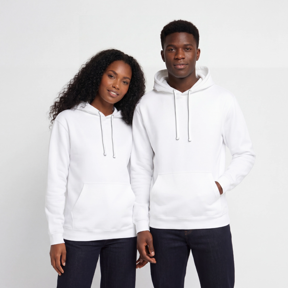 Unisex Hoodie Skorpion - Weiß