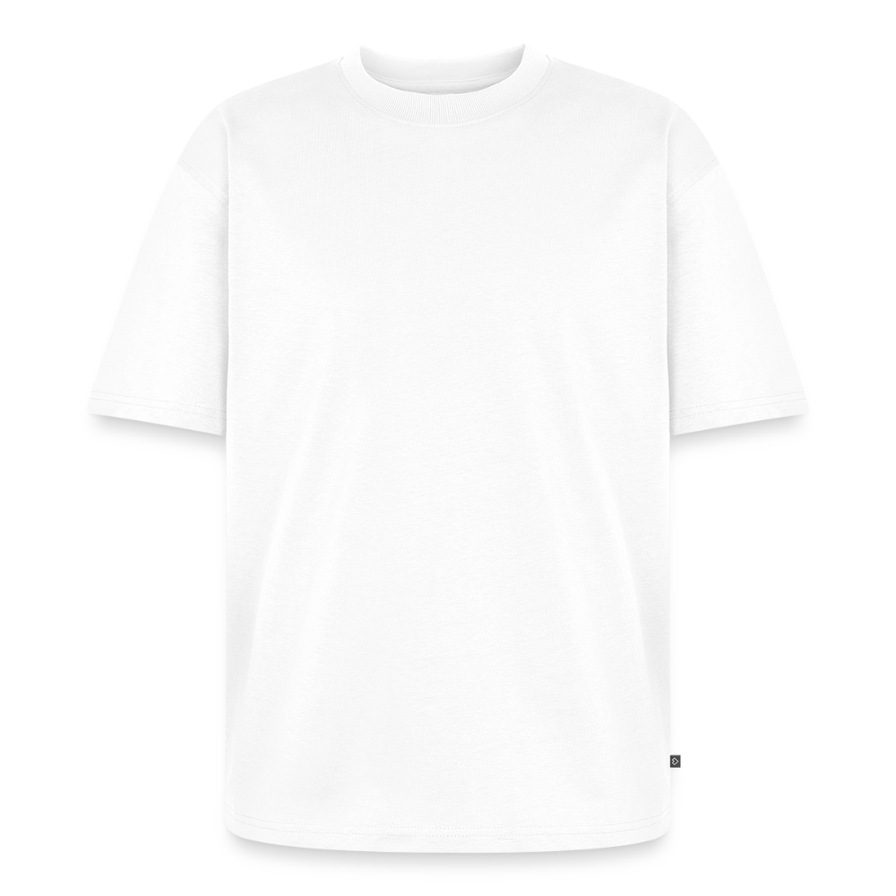 Unisex Oversized Bio Chill T-Shirt - Weiß