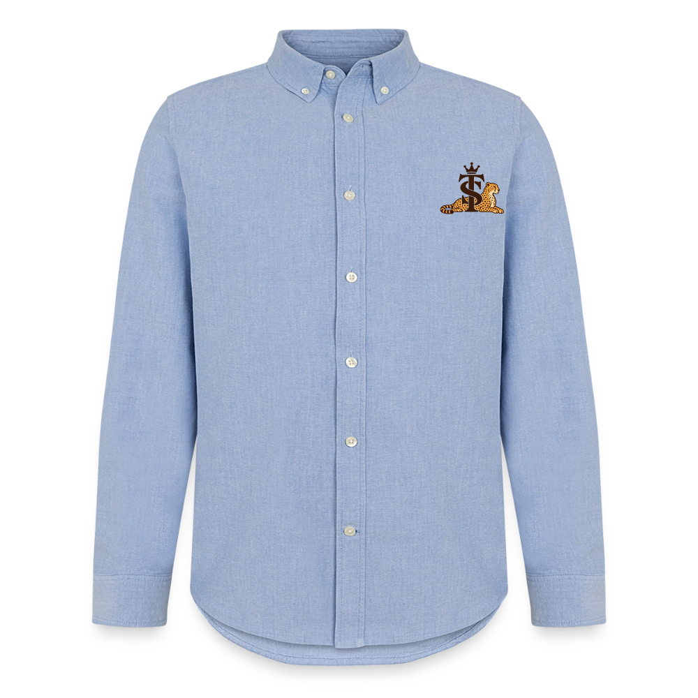 Männer Oxford Hemd Tripp - Carolina Blue