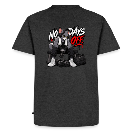 Fitness  T-Shirt - Anthrazit meliert
