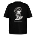 Unisex Oversized Bio T-Shirt Become a legend - Schwarz