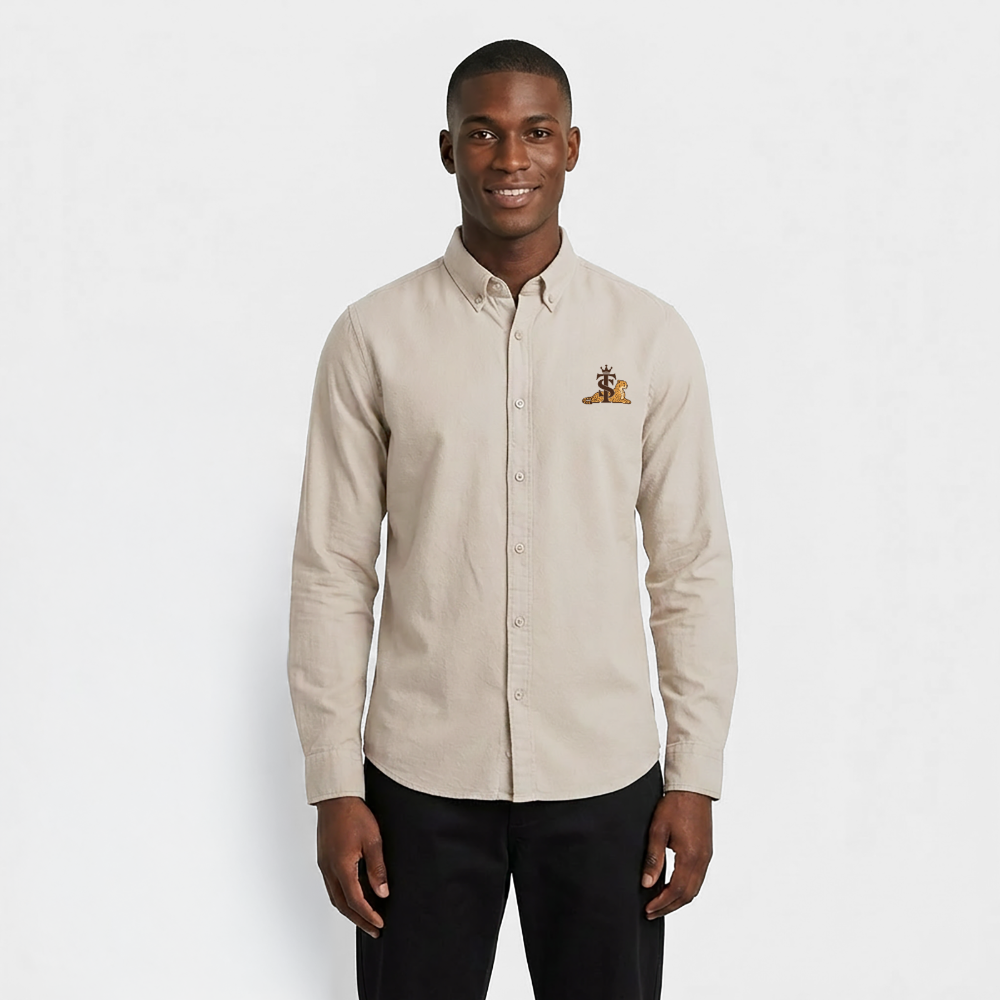 Männer Oxford Hemd Tripp - Beige