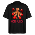 Oversized Unisex Bio T-Shirt OCTOPUNCH - Schwarz