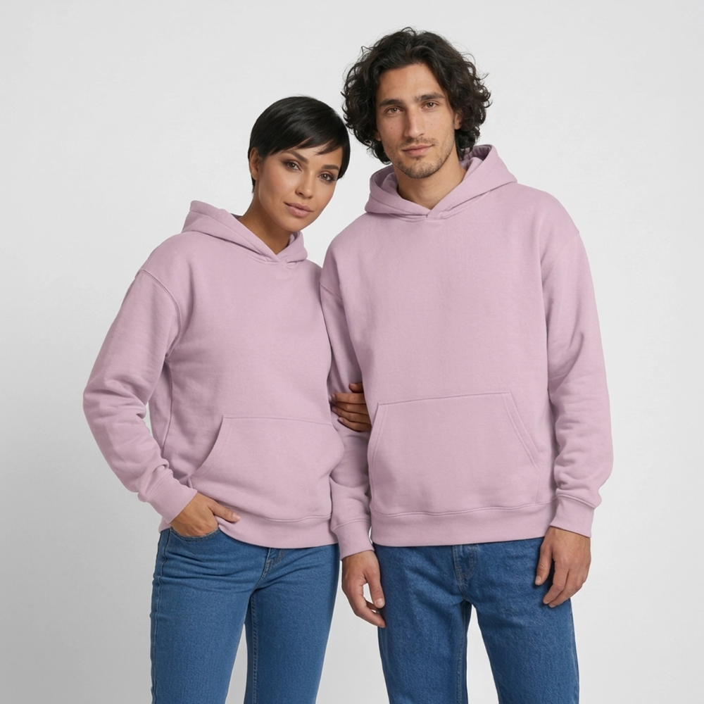 Oversized Heavyweight Unisex Hoodie - Altrosa
