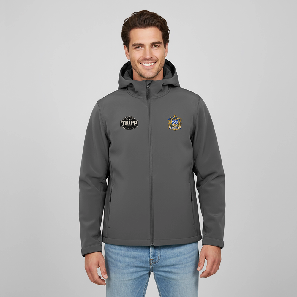 Männer Münchner Softshell-Jacke - Anthrazit