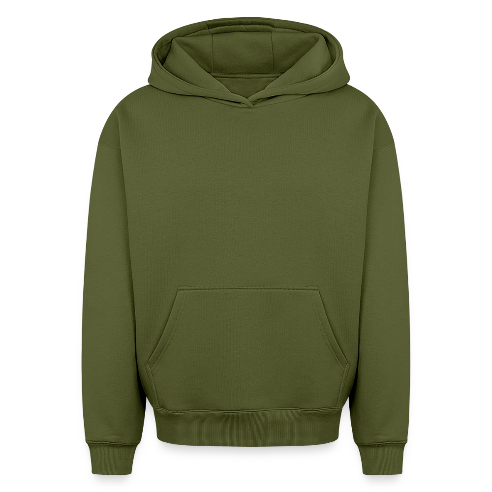 Oversized Heavyweight Unisex Hoodie - Khaki