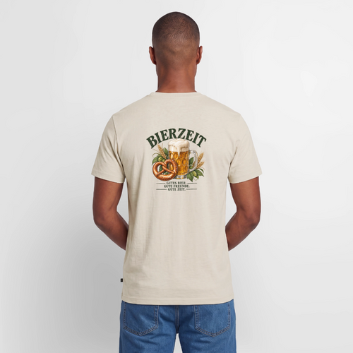 Bierzeit T-Shirt - Beige
