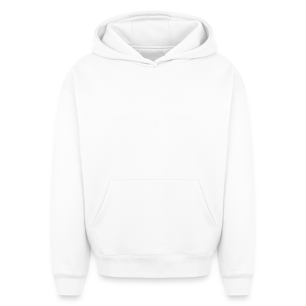 Oversized Heavyweight Unisex AMOR Hoodie - Weiß