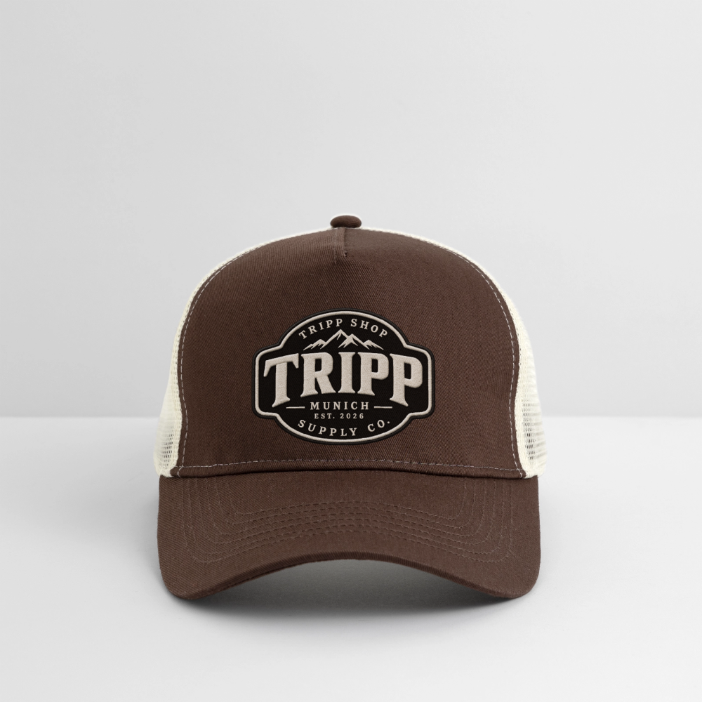 Trucker Cap Tripp - Braun/Beige