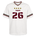 Unisex Football Tripp Shirt - Offwhite/Bordeaux