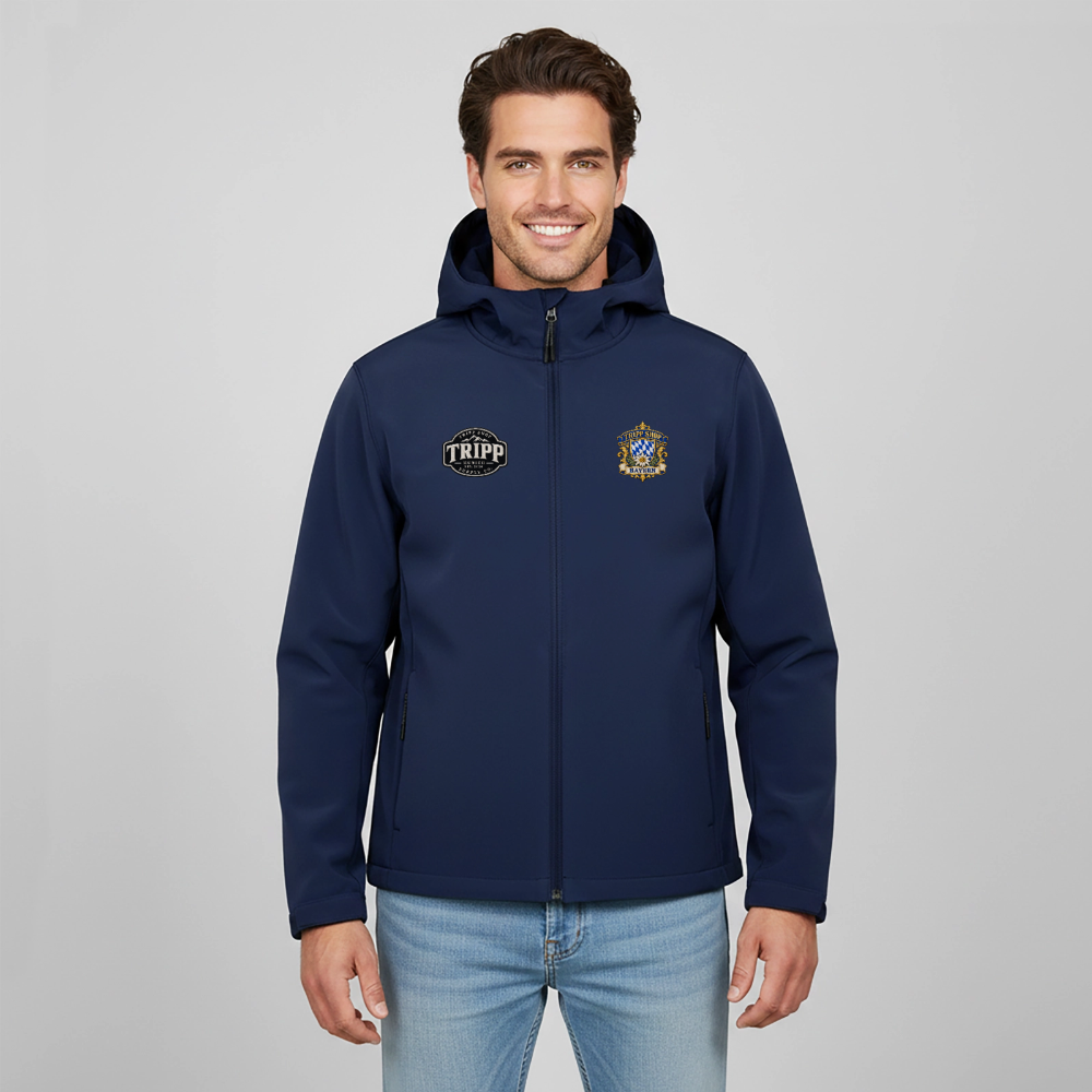 Männer Münchner Softshell-Jacke - Navy