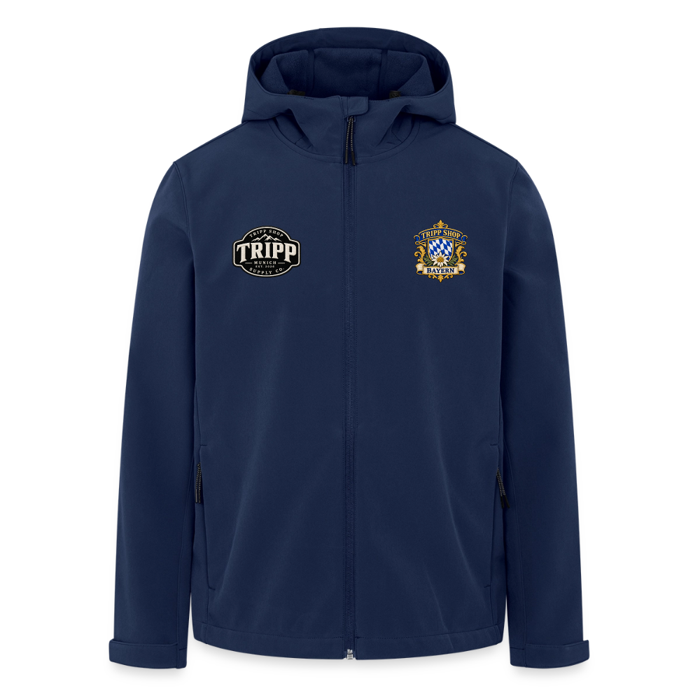 Männer Münchner Softshell-Jacke - Navy