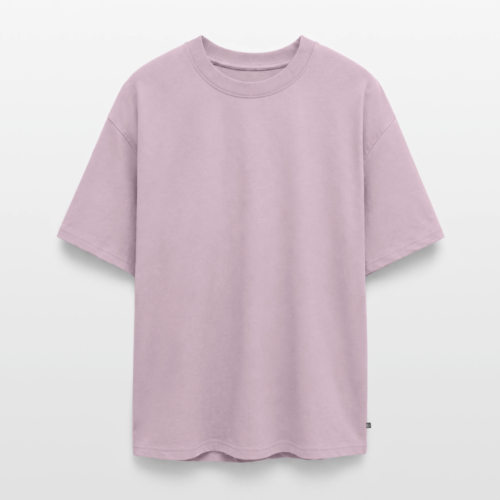 Unisex Oversized Bio Zitronen T-Shirt - Altrosa