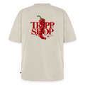 Unisex Oversized Bio T-Shirt Tripp Shop - Beige