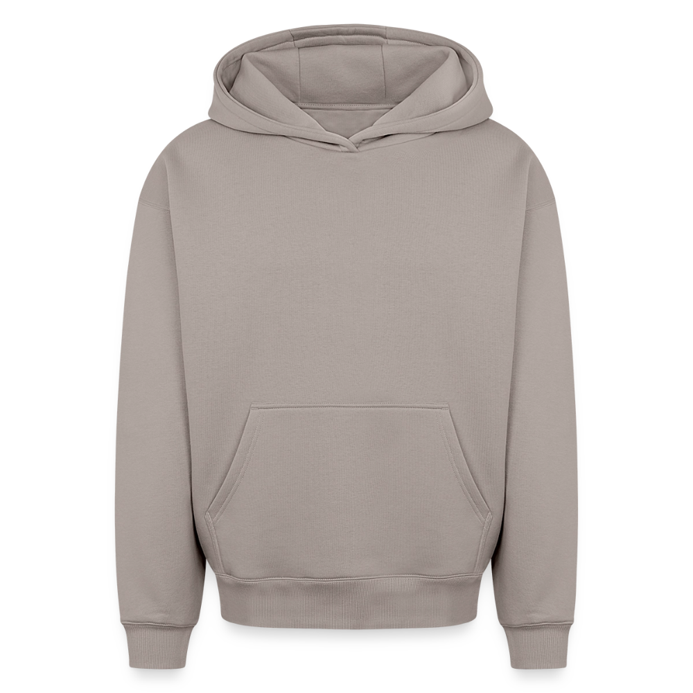 Oversized Unisex Ciao Bella Vita Hoodie - Taupe