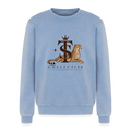 Premium kollektion Tripp Shop Sweatshirt - Blau Acid Wash