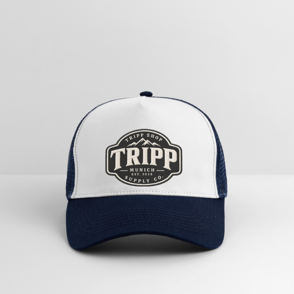 Trucker Cap Tripp - Weiß/Navy