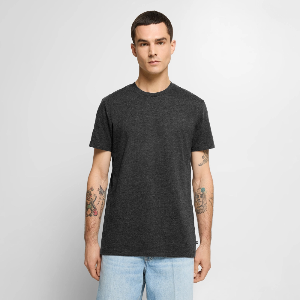 Fitness  T-Shirt - Anthrazit meliert