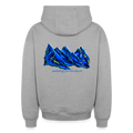 Oversized Heavyweight Unisex Hoodie - Grau meliert