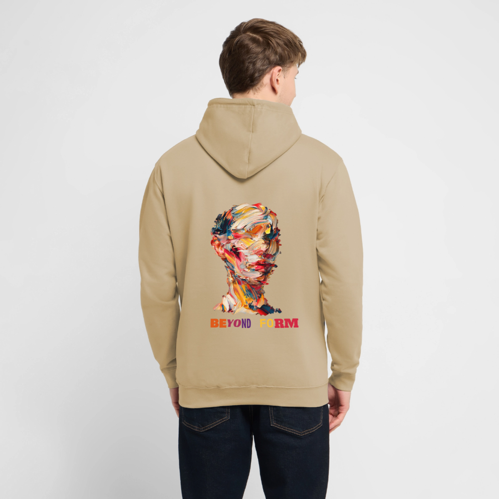 Unisex Hoodie Beyond Form - Beige