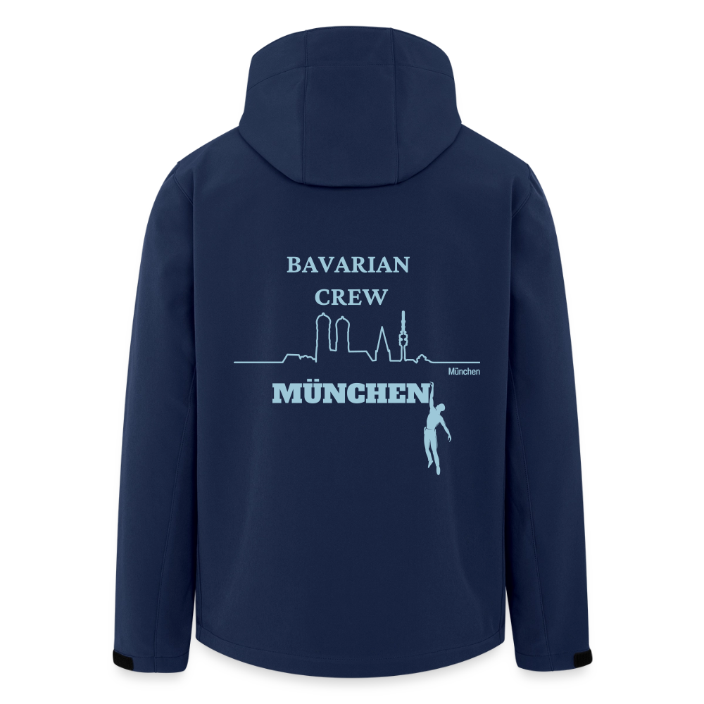 Männer Münchner Softshell-Jacke - Navy