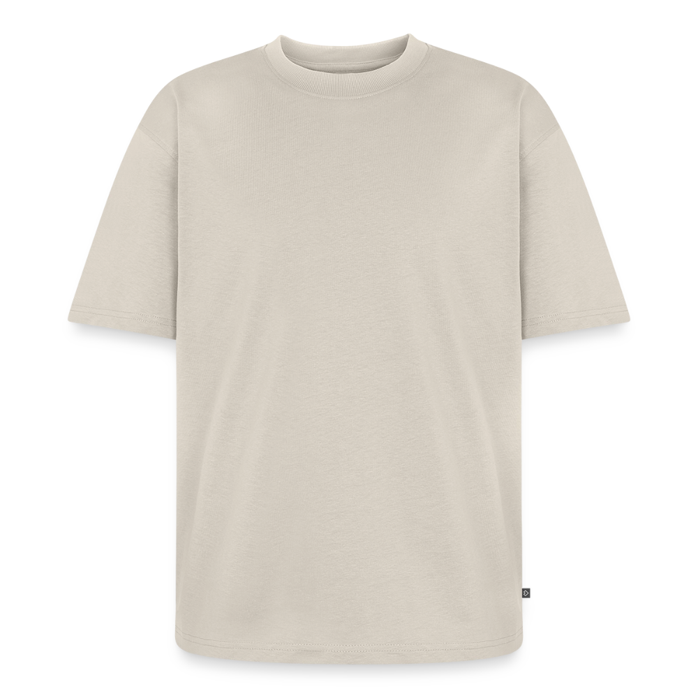 Unisex Oversized Bio Chill T-Shirt - Beige