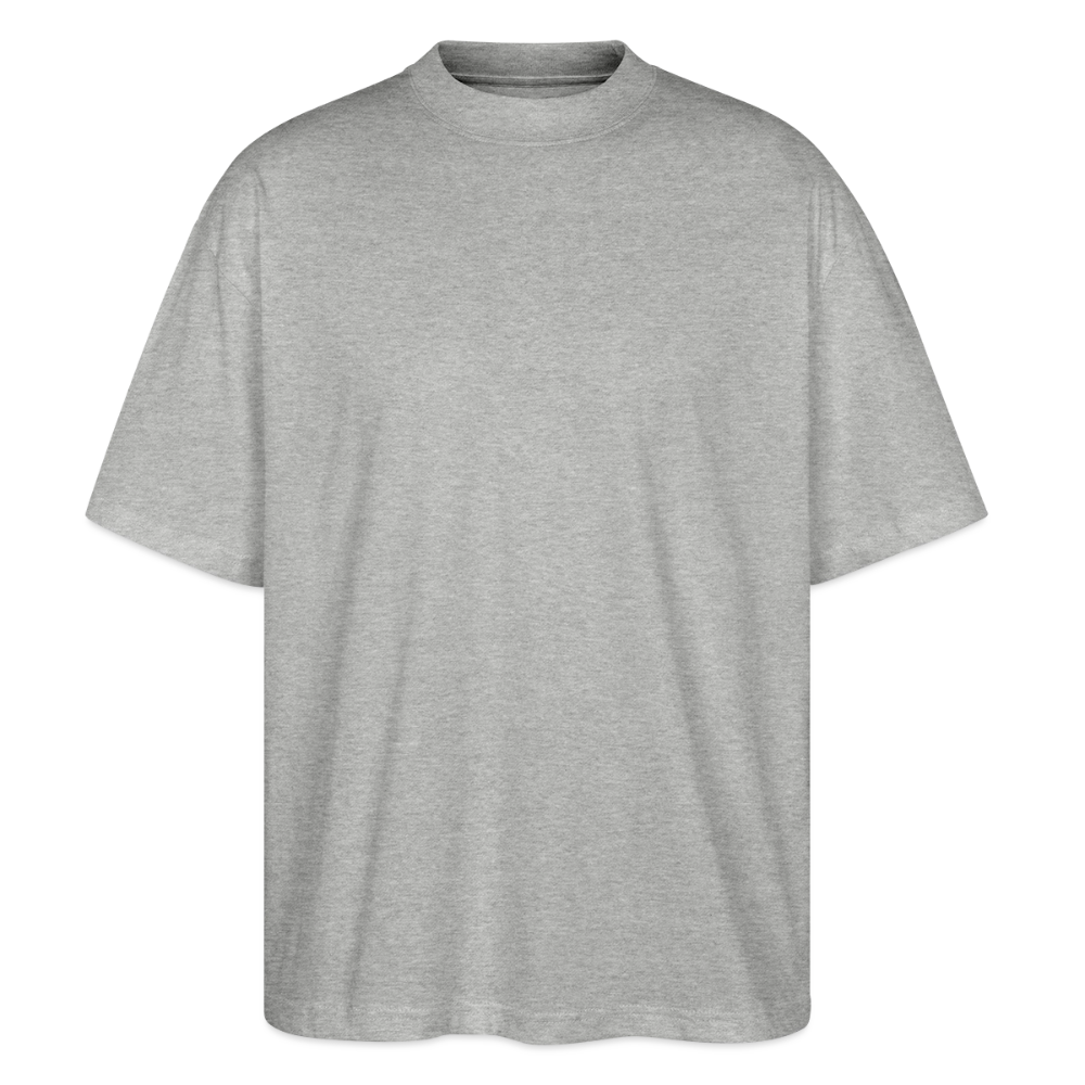 Oversized Unisex Metal Vibes T-Shirt - Grau meliert