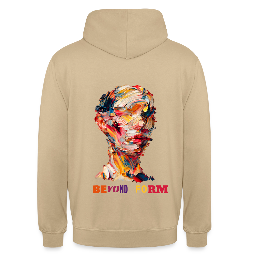 Unisex Hoodie Beyond Form - Beige