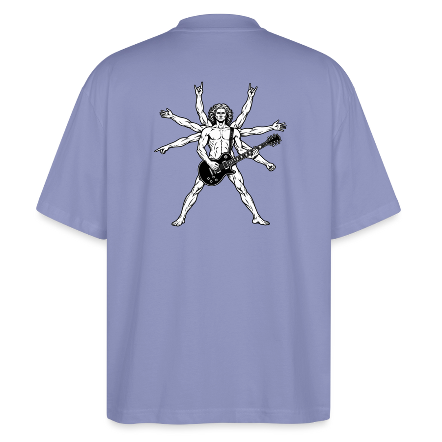 Oversized Unisex Metal Vibes T-Shirt - Violett
