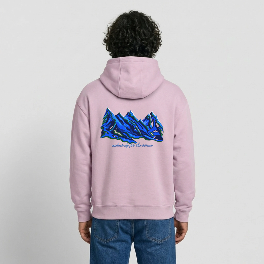 Oversized Heavyweight Unisex Hoodie - Altrosa