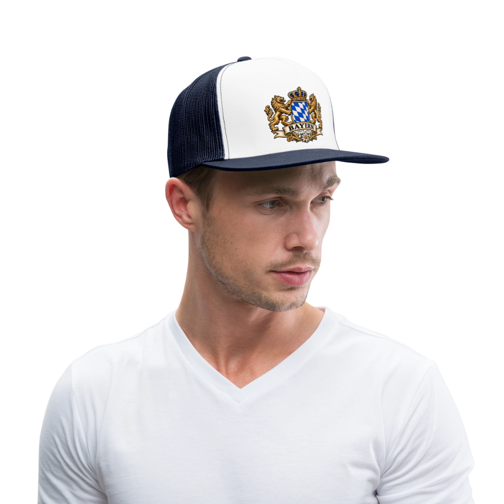 Trucker Cap Bayern - Weiß/Navy