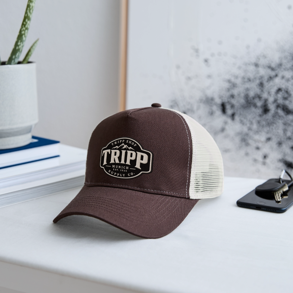 Trucker Cap Tripp - Braun/Beige