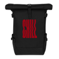Rolltop Chill Rucksack - Schwarz