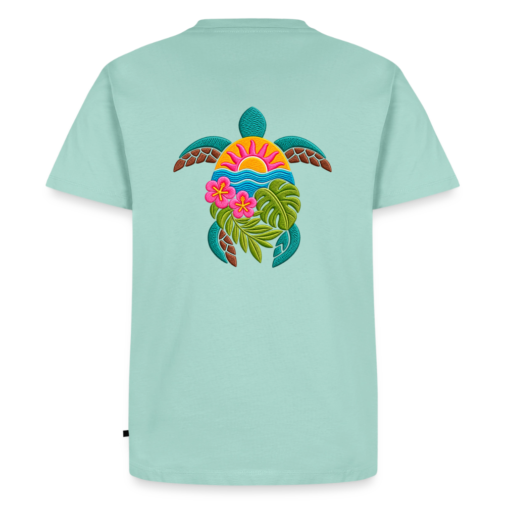 Unisex T-Shirt Tropical Sunrise - Mint 