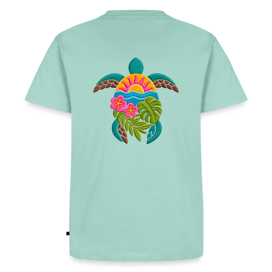 Unisex T-Shirt Tropical Sunrise - Mint 