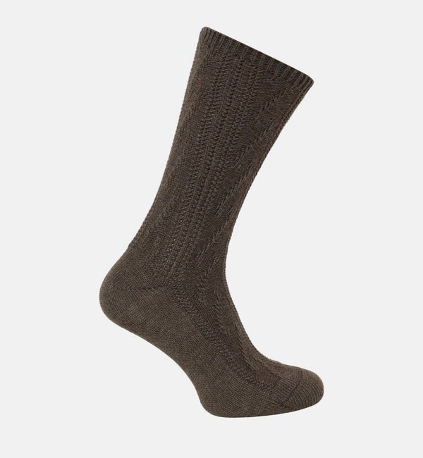 Trachten Socken Braun