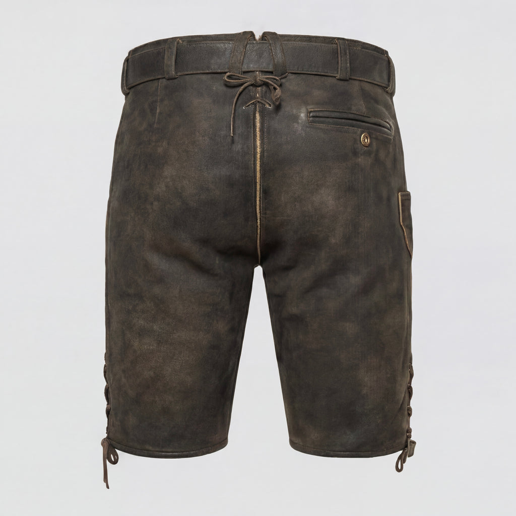 Lederhose dunkelgrün